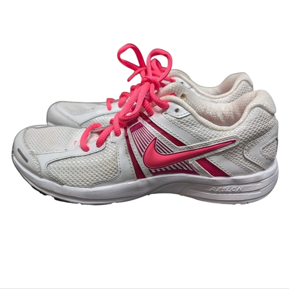 Nike Dart 10 Women's Motion Fit White and Pink Athletic Running Shoes Size 7.5 - Picture 10 of 10
